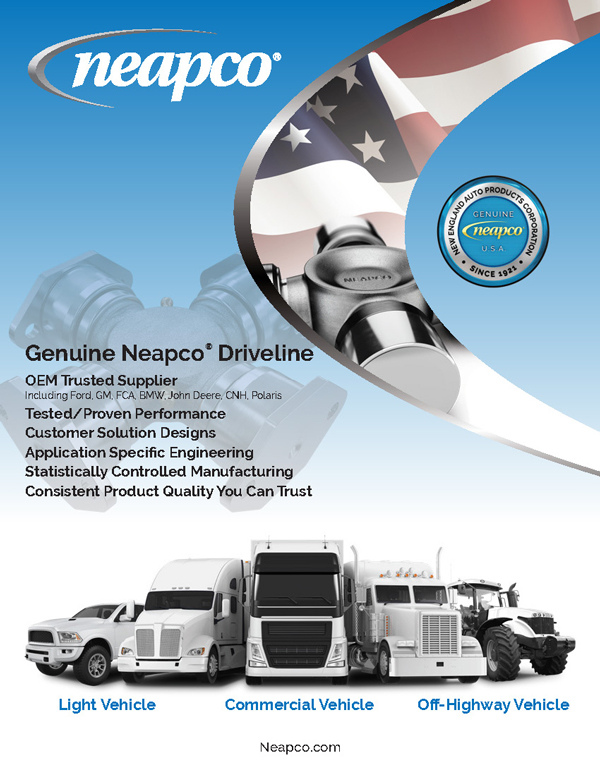 LightVehicle Driveline Neapco Components