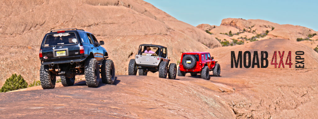 Moab 4x4 Expo image with off-road vehicles