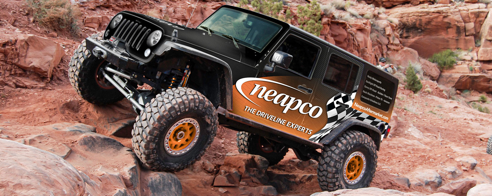 4x4 with Neapco off-road driveline products